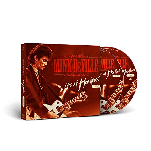 CD and DVD digipak with Mink Deville on cover, featuring a man playing guitar.