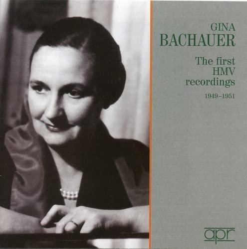 Gina Bachauer - BACHAUER: FIRST HMV RECS [CD]