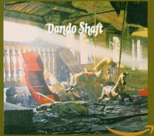 "Dando Shaft album cover featuring a fantastical, steamy scene with a red boat."