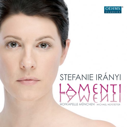 A woman's face and shoulders on a white album cover with text and logo.