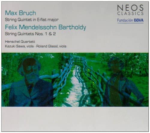 Henschel Quartett / Sawa / Gla - Bruch: String Quintet in E-Flat Major / Mendelssohn: String Quintets No.1 & No.2 [CD]