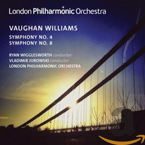 London Philharmonic Orchestra, Ryan Wigglesworth - Vaughan Williams:Symphonies Nos. 4 & 8 [Ryan Wigglesworth; Vladimir Jurowski, London Philharmonic Orchestra ] [LPO: LPO-0082] [CD]
