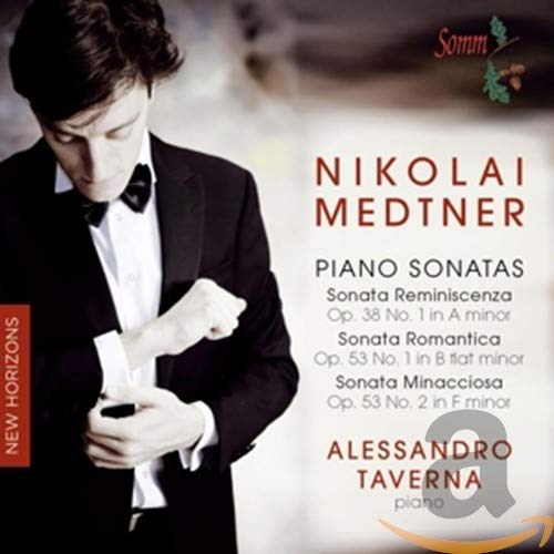 Alessandro Taverna - Medtner:Piano Sonatas [Alessandro Taverna] [SOMM: SOMMCD 0142] [CD]
