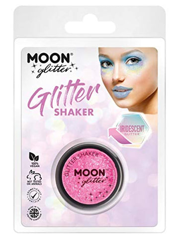 Moon Glitter Iridescent Glitter Shakers Pink