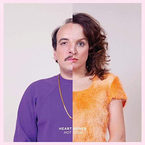 "Album cover featuring a man and woman in a split-image design with text."