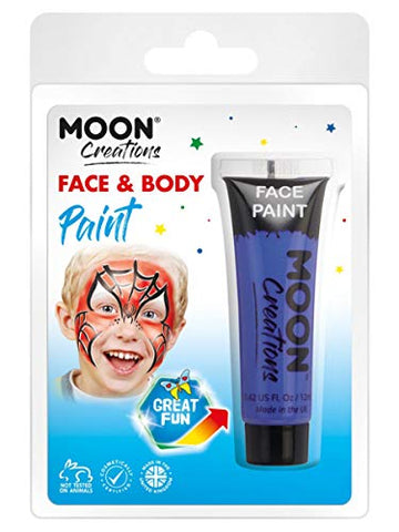 Moon Creations Face & Body Paint Dark Blue