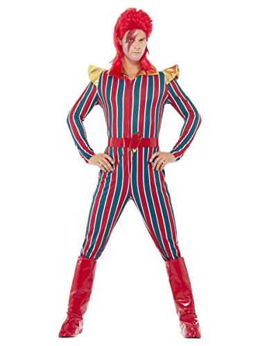 Smiffys Space Superstar Costume, Multicolor, L - Size 42"-44"