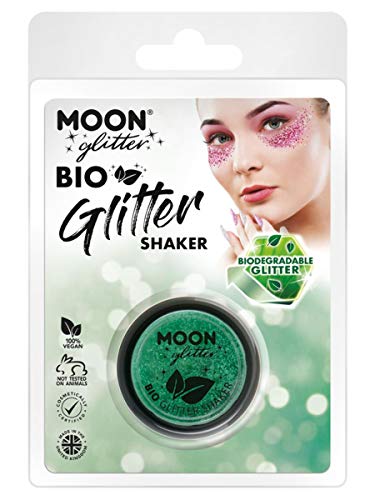 Moon Glitter Bio Glitter Shakers, Green