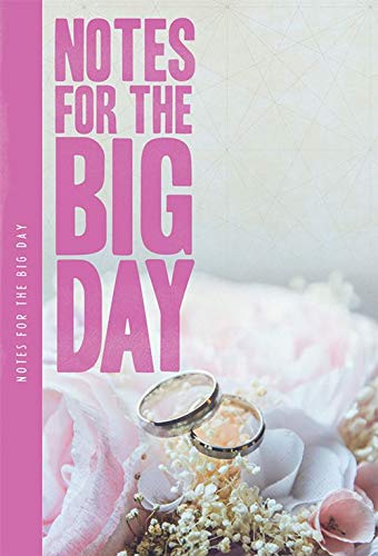 Notes For The Big Day Large A5 Notebook