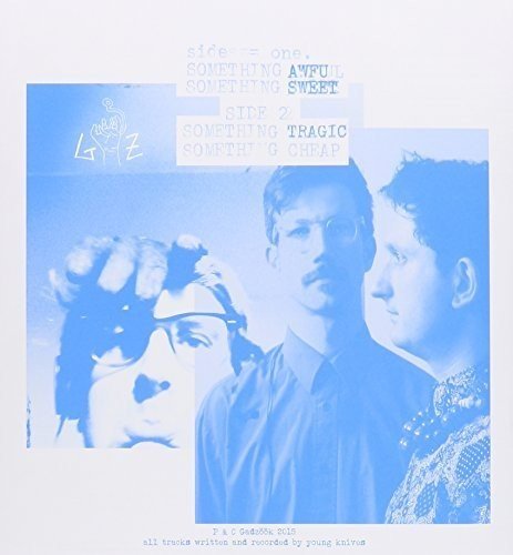 "Album cover with a man having bat wings standing on a hill."