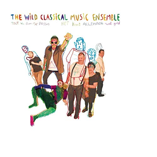 "CD cover with colorful title and illustration of seven people in various poses."