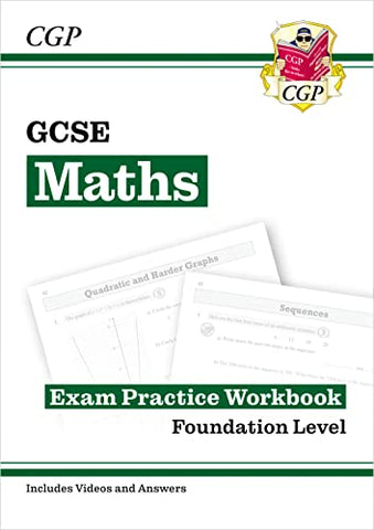 GCSE Mathematics For the Grade 9-1 Course: Exam Practice Workbook Foundation Level (CGP GCSE Maths 9-1 Revision)