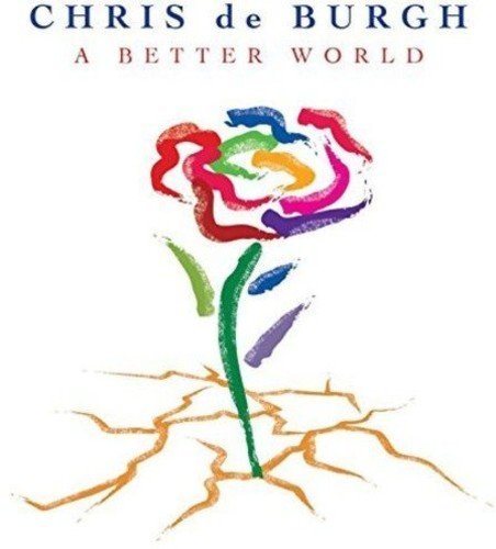 "Album cover with a colorful flower drawing and artist name on white background."