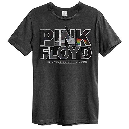 Amplifed Pink Floyd Space Pyramid Unisex Charcoal T-Shirt S
