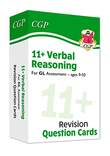 New 11+ GL Revision Question Cards: Verbal Reasoning - Ages 9-10: superb flashcards for the eleven plus (CGP 11+ GL)