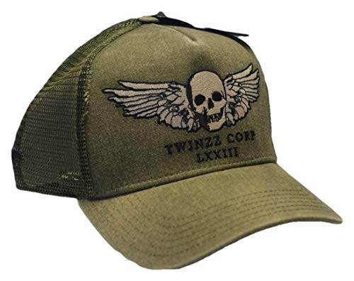 Twinzz Twinzz Winged Skull Baseball Cap