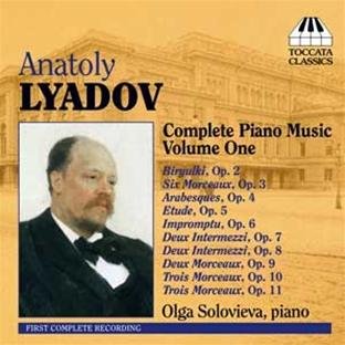 Olga Solovieva - LYADOV: PIANO MUSIC VOL 1 [CD]