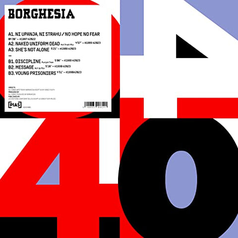 Borghesia - [Pias] 40 [VINYL]