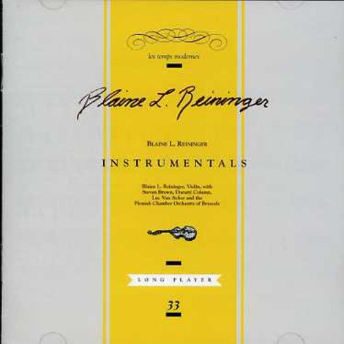 Blaine Reininger - Instrumentals [CD]