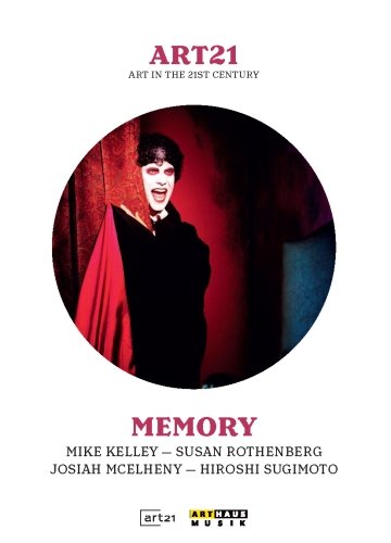DVD cover with a man holding a red cloth, titled "ART21: Memory".