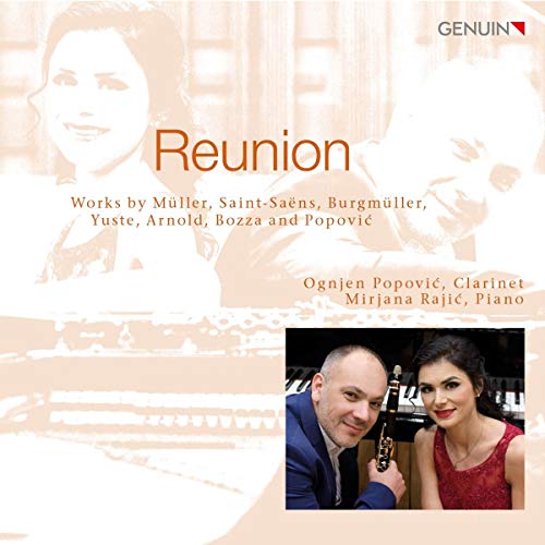 Rajic/popvic - Reunion: Works By Bozza. Burgmuller. Arnold. Muller. Popovic. Saint-Saens And Yuste [CD]
