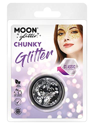 Moon Glitter Classic Chunky Glitter Silver