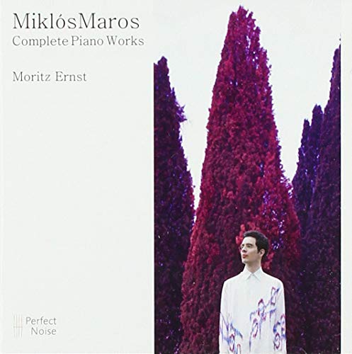 CD album cover with a man standing in front of purple trees.