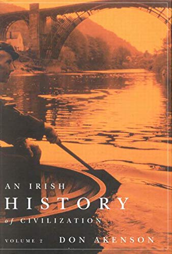 "Book cover with man rowing a boat under an arched bridge, orange-toned image."