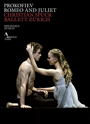DVD cover for "Prokofiev: Romeo and Juliet" featuring a ballet dancer couple.