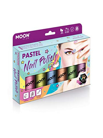 Moon Glow Pastel Neon UV Nail Polish - Adult Unisex