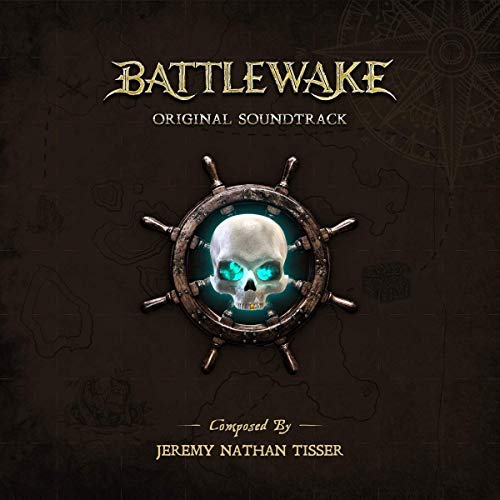 "CD cover with a skull in a ship's wheel on a dark background."