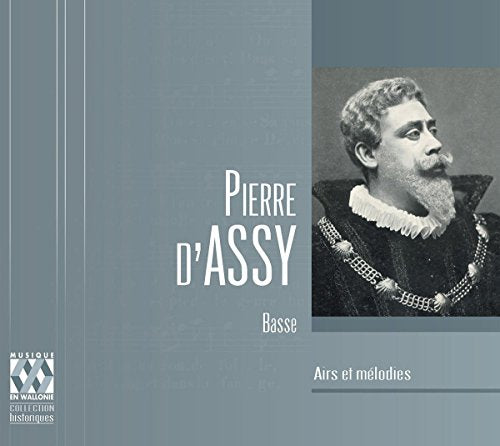 "CD cover with a black-and-white portrait of a bearded man in ornate attire."