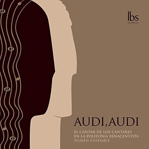 Brown album cover with a stylized illustration of a person's head and musical notes.