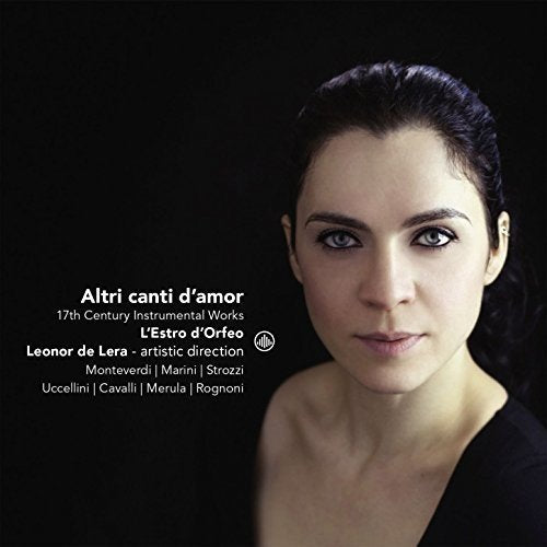CD cover with a woman's portrait against a black background, featuring white text.
