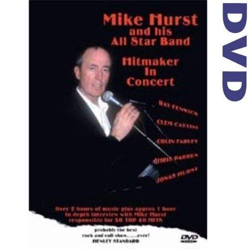 DVD cover featuring a man holding a microphone, with text "Mike Hurst and his All Star Band".