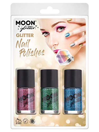 Moon Glitter Holographic Nail Polish