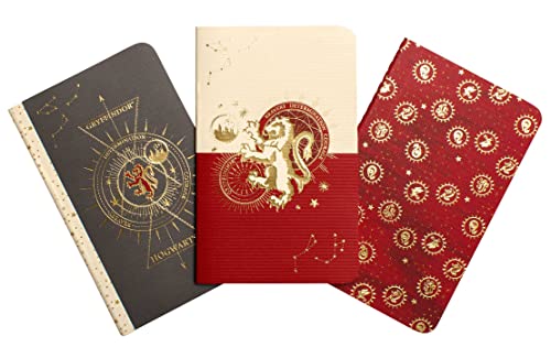 Harry Potter: Gryffindor Constellation Sewn Pocket Notebook Collection: Set of 3 (HP Constellation)