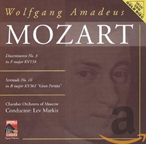 Mozart W.a. - Mozart: Divertimento KV138 & Serenade No.10 KV361 "Gran Partita" [CD]