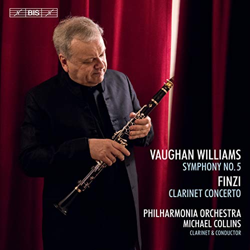 Philharmonia/collins - Ralph Vaughan Williams: Symphnoy No. 5, Gerald Finzi: Clarinet Concerto [CD]