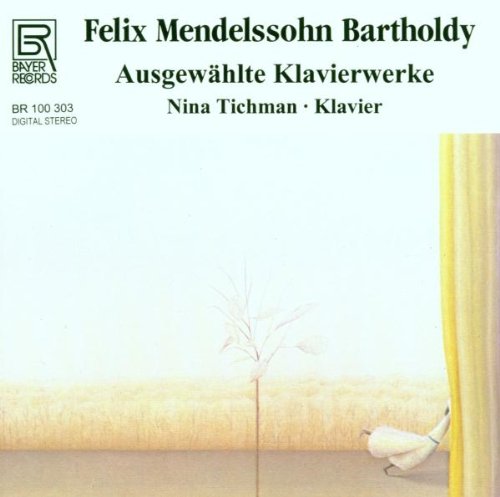 "CD cover with a serene, watercolor-style image of a bird and curtain."