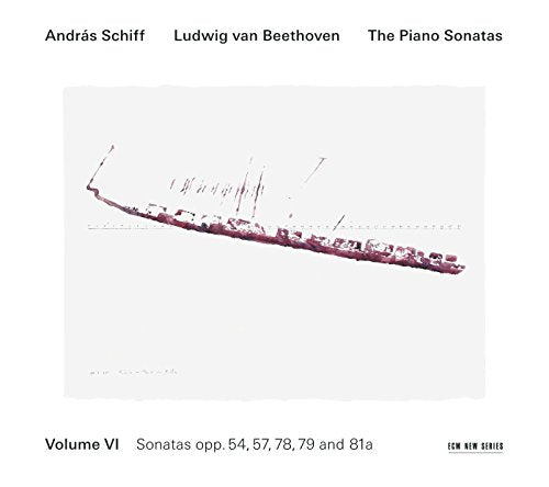 Andras Schiff - Beethoven: The Piano Sonatas, Volume VI (Opp 54, 57, 78, 79 & 81a) [CD]