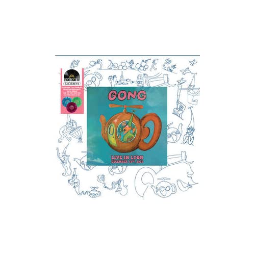 Gong - Live In Lyon 1972 (Clear/Red/Orange/Blue Splatter Vinyl) (Rsd 2023) [VINYL]