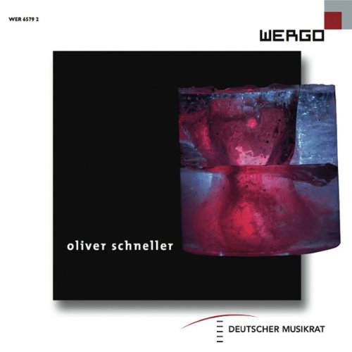 "CD cover with abstract red and blue image on black background, artist's name displayed."