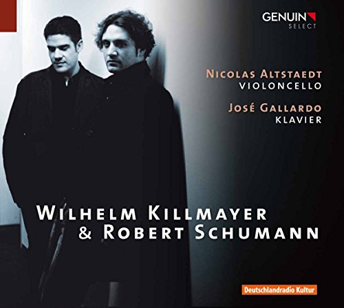 CD cover with two men in black, white text, and red accents.