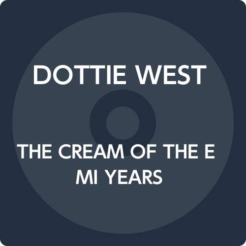 "Dottie West music CD cover with blue background and white, stylized text."