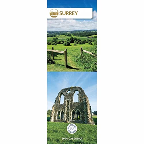 Surrey Slim Calendar 2024