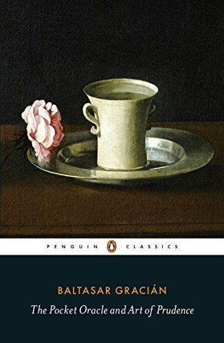 "Book cover featuring a still life painting of a cup, saucer, and flower on a table."
