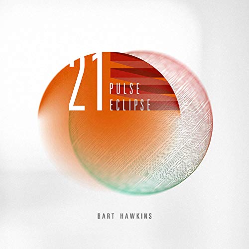 "Album cover with orange and red circle, '21 Pulse Eclipse' text, and artist name."