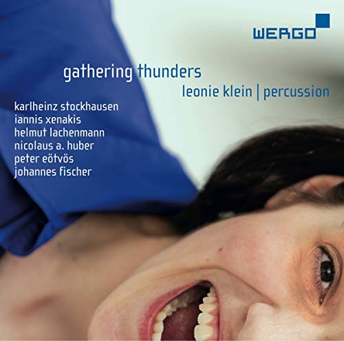 A woman lies on her back, mouth open, with text overlay on the image.
