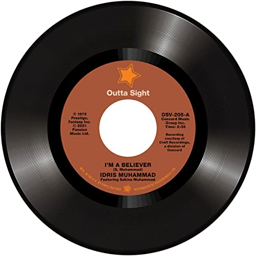 Idris Muhammad - I'm A Believer / What Can I Do I'm So In Love With You (Jean Shy) (7") [7"] [VINYL]